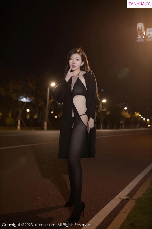 安然Maleah  [XiuRen]高清写真图 2023.04.04 No.6524 安然anran 黑丝美腿第20张图片